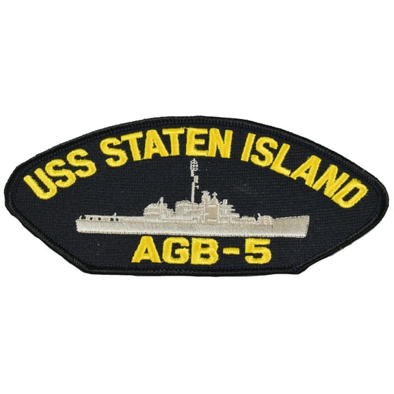 USS STATEN ISLAND AGB-5 SHIP PATCH