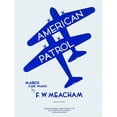 thumbnail image 3 of Retrotravel 19x24 Black Modern Framed Museum Art Print Titled - American Patrol, 3 of 5