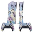 thumbnail image 2 of Butterfly Bloom Sky Console Skin Bundle for PS5 Pro Slim Disc & Digital / PS4 – Full Wrap + Dual Controller Flair, 2 of 5