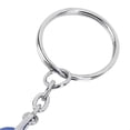 thumbnail image 4 of Porte-clés loupe grossissant x10, mini loupe portable pliable avec porte-clés pour lecture en extérieur, bleu, 4 of 4