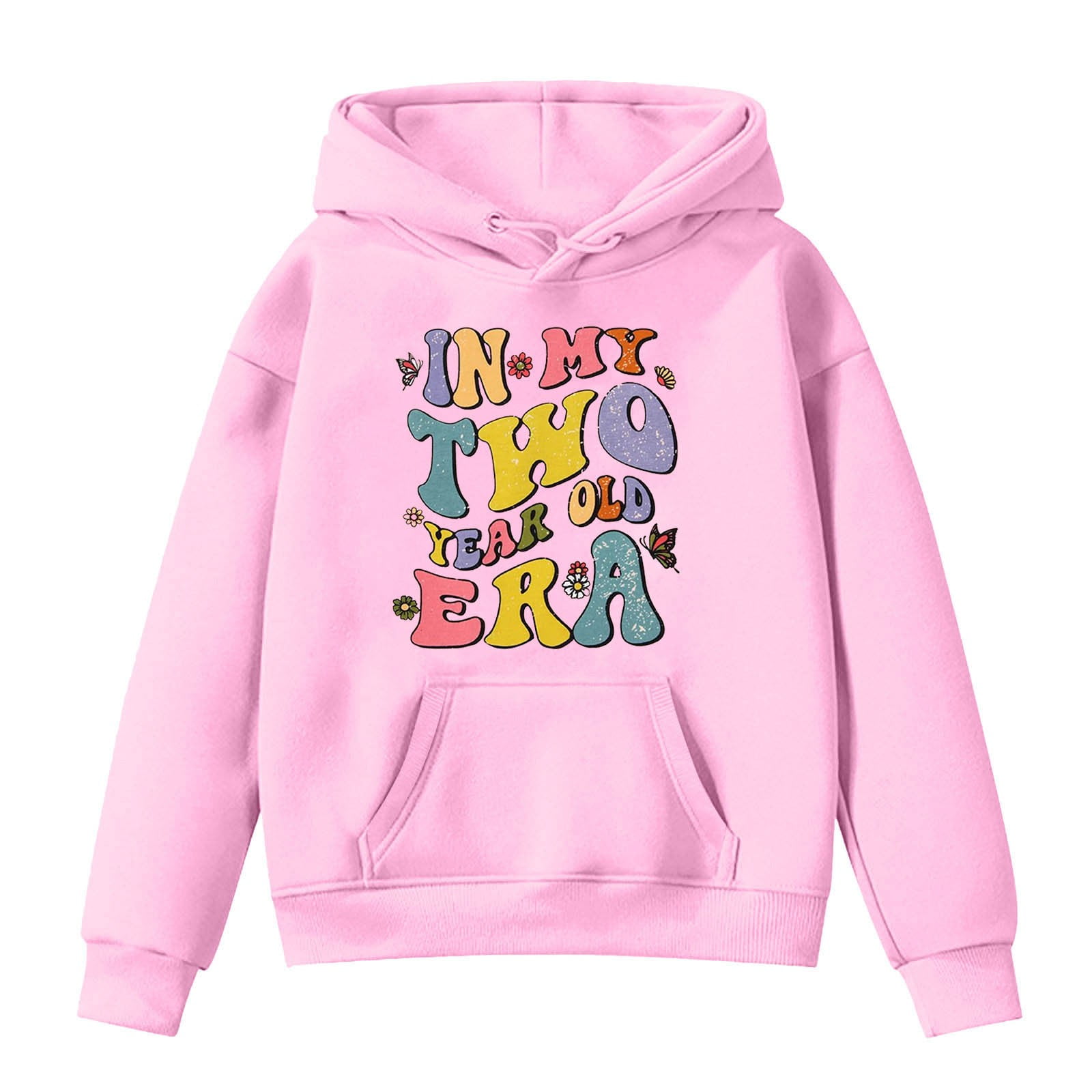 Povozer Girls Hoodie Cute Long Sleeve Graphic Hoodie Preppy