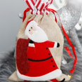 thumbnail image 5 of Snowman Bolsas de Navidad Bolsas de regalos de Navidad Bolsas de regalo con cordón para vacaciones Decoración del hogar, 5 of 5