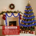 thumbnail image 4 of 5-Pack 15FT Blue Tinsel Garland – Glitter Metallic Twist for Christmas, Weddings, Luaus & More, 4 of 7