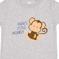 thumbnail image 4 of Inktastic Papa's Little Monkey Boys or Girls Toddler T-Shirt, 4 of 5