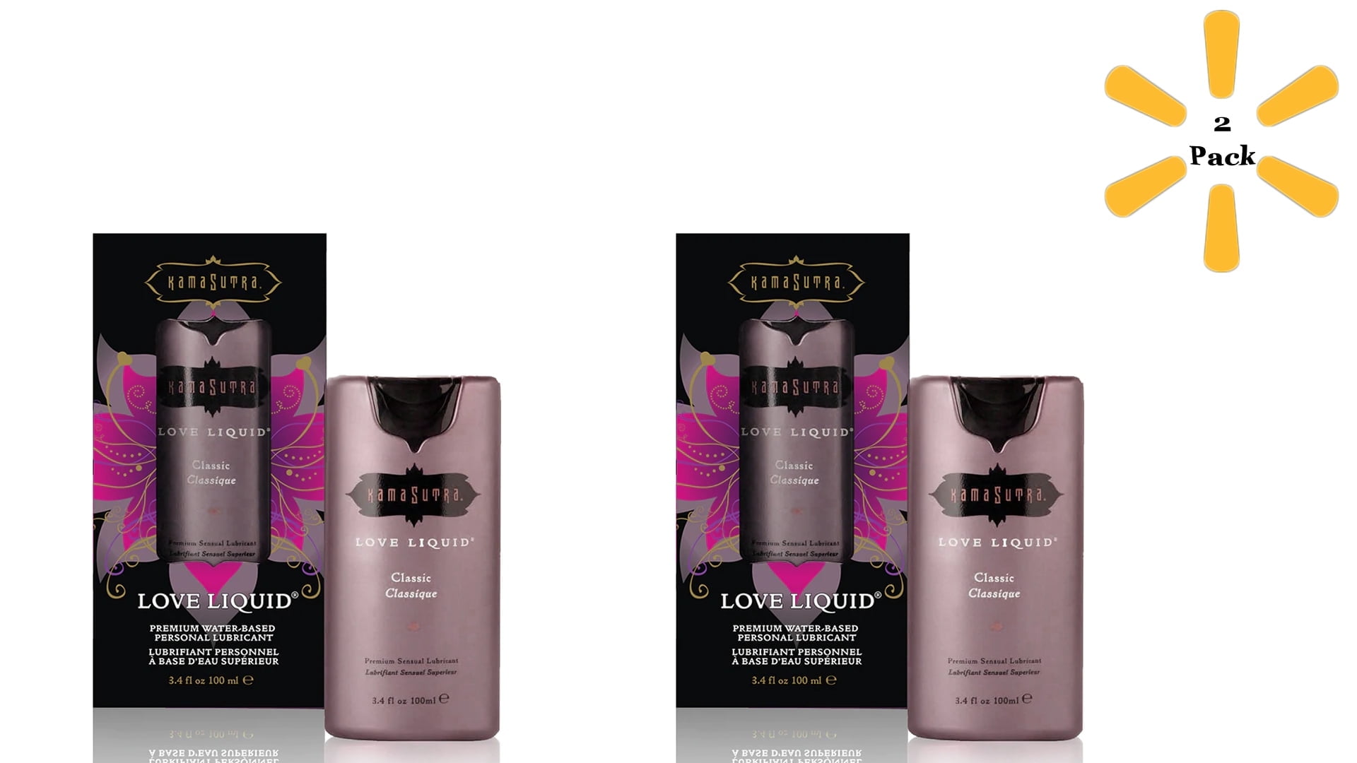 Kama Sutra Love Liquid Water Based Lubricant - Walmart.com