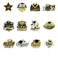 thumbnail image 2 of FENGGHAO Graduation Cupcake Toppers Glitter Class of 2026 Congrats Grad Cap Picks for Graduation Cake Decorations, 2 of 7