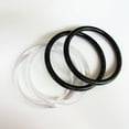thumbnail image 2 of MasteelfCA 2 Pcs Poignées Rondes en Plastique pour Sac DIY Anneau de Poignée Fait Main Accessoires de Sac à Main DIY pour Sac à Main (10CM Diamètre Intérieur Noir), 2 of 5