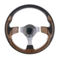 thumbnail image 1 of Marine Boat 13.6‘‘ 320mm Steering Wheel W/ 3/4‘‘ Tapered Key Adapter 3 spoke, 1 of 9