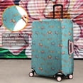 thumbnail image 4 of Multicolor Controllers Games Icons Blue Pattern Luggage Cover Fashion Suitcase Cover Baggage Covers Fit 25-28 Inch Luggage (Go Travel), 4 of 5