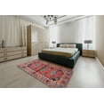 thumbnail image 5 of Ahgly Company Machine Washable Indoor Rectangle Traditional Fire Brick Red Area Rugs, 8' x 10', 5 of 7