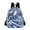 Blue Black White Marble, variant on JIALIOU Mini Backpack Purse for Women Quilted Casual Daypack Small Travel Shoulder Bag, Blue Black White Marble