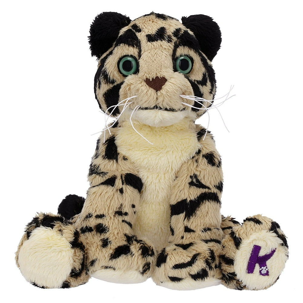 Microsoft Animals Plush Wave 1 Bornean Clouded Leopard, Scan tag to