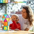 thumbnail image 6 of Neoformers 96-Piece Magnetic Tiles 3D Building Blocks (Kids), 6 of 7