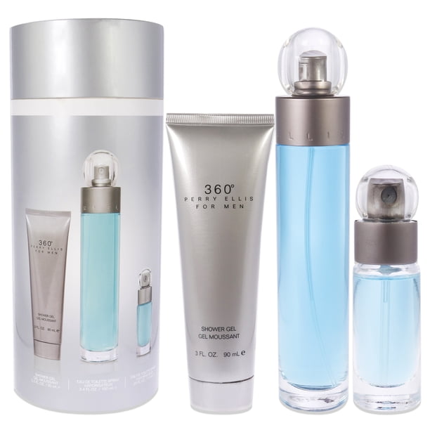 Eau de toilette Perfume Perry Ellis 360 para hombre, 100 ml, 3 unidades, S