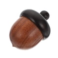 thumbnail image 3 of CIMAXIC 1pc Openable Assorted Color Pendant Crafts Making Charm Wooden Nut Accessory,1.18"X0.91"X0.91", 3 of 5