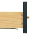 thumbnail image 5 of Ariel Taylor 37 In. Left Offset Rectangle Sink Vanity With Carrara White Marble Countertop In Midnight Blue, 5 of 10