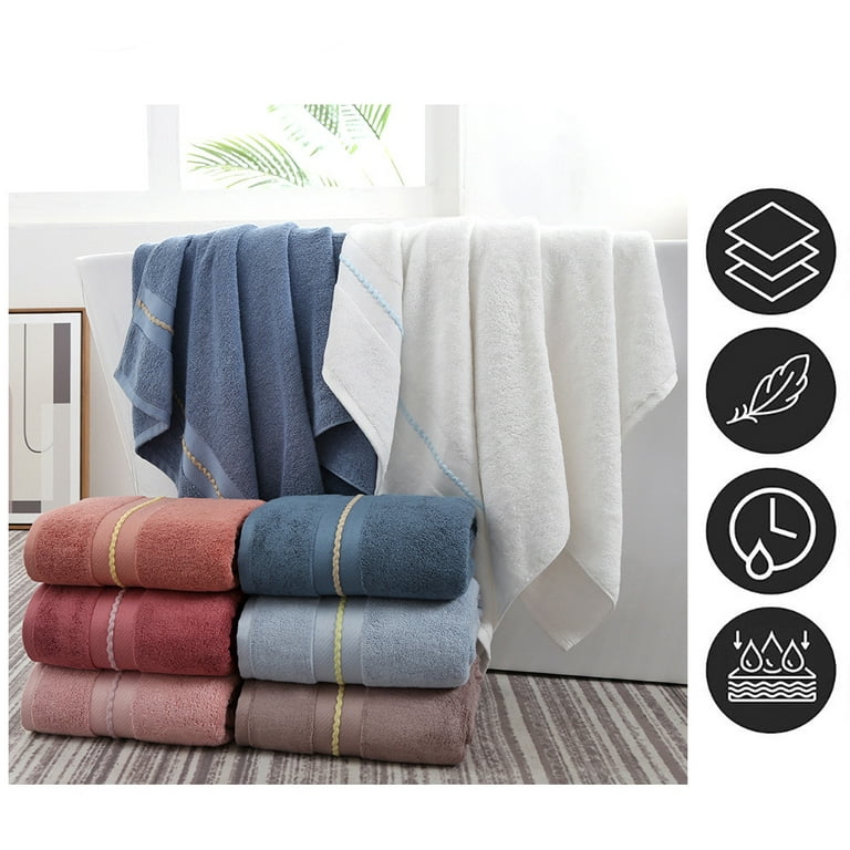 MONOBIN Towels - Luxurious Jumbo Bath Sheet, Soft Absorbent and Quick Dry  Extra Large Bath Sheet - Super Soft Hotel Quality Towel (2-Pack) 
