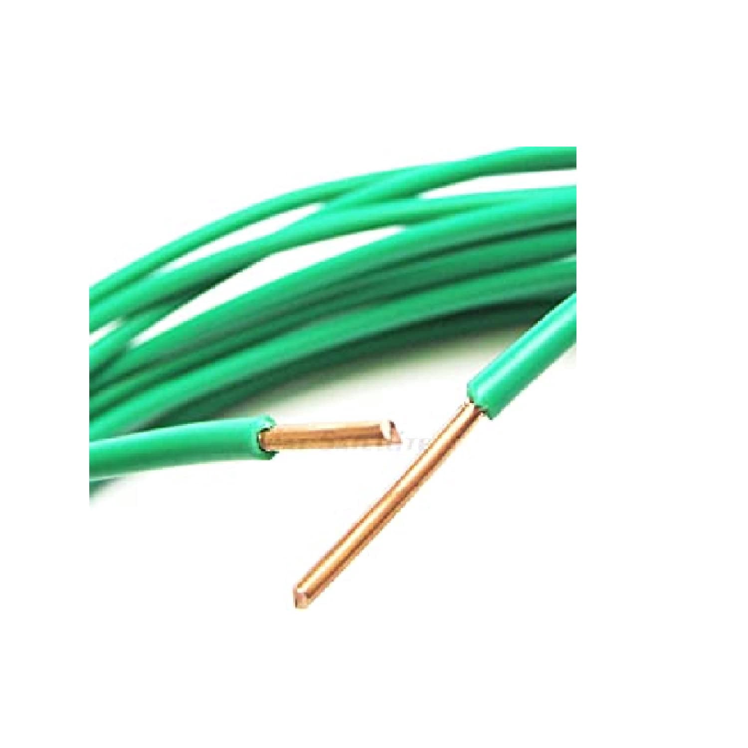 Republic Wire Inc. Wire Green Sol Thermo Copper Wire 12 TW (500ft)