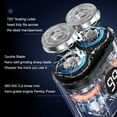 thumbnail image 4 of ZheElen Rasoir de Précision pour Hommes Rasoir Électrique Portable pour Résultats Rapides Largement Applicable Rasage Barbe Gris, 4 of 6