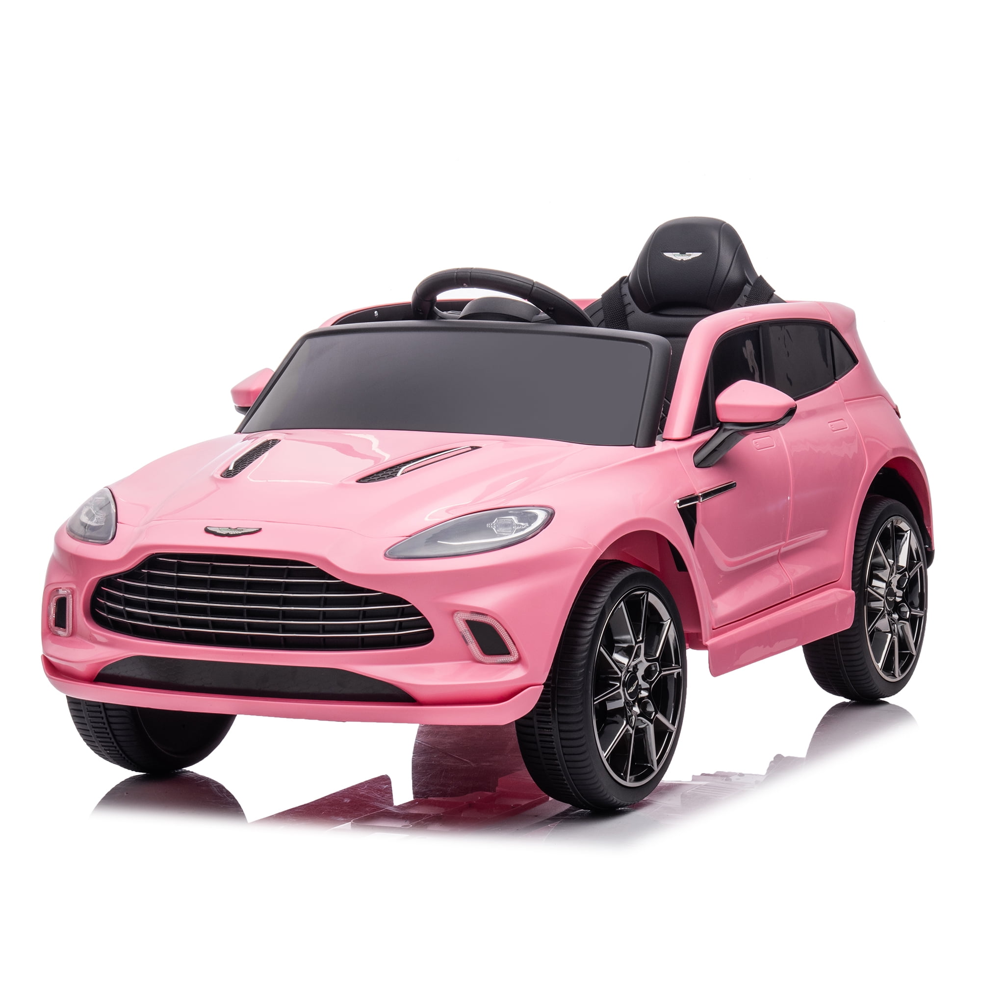 CIPACHO 12V Electric Car for Kids, Licensed Aston Martin Toddler Electric Vehicle, Children Ride On Toy with Parental Remote Control, Double Drive for Ages 3-8, Pink CIPACHO 12V Electric Car for Kids, Licensed Aston Martin Toddler Electric Vehicle, Children Ride On Toy with Parental Remote Control, Double Drive for Ages 3-8, Pink