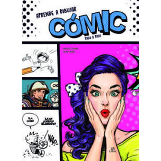 Libro Aprende a Dibujar Cómic Paso a Paso Distribuidora Marin Sandra Llanas Jorge Mata