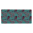 thumbnail image 2 of Disketp Snake And Rose Gaming Mouse Mat Long Extended Mouse Pad Desk Mat Non-Slip Rubber Mice Pads Stitched Edges(315.5 x 16 x 0.12 Inches), 2 of 8