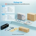 thumbnail image 6 of Matladin 9000 BTU Mini Split Air Conditioner & Heater, 19 SEER2 115V Inverter, Ductless Wall AC Unit with Heat Pump & Installation Kit, Black, 6 of 9