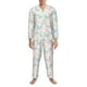 thumbnail image 3 of Fotbe Colorful Butterfly Pijama de Hombre con Estampado de Manga Larga, Conjunto de 2 Piezas, Ropa de Dormir Suave y Cómoda con Bolsillos-Medium, 3 of 7