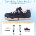 thumbnail image 6 of Barerun Kids Boys Girls Wide Barefoot Shoes Anti-Slip Breathable Sport Sneakers for Little Big Kid, 6 of 9