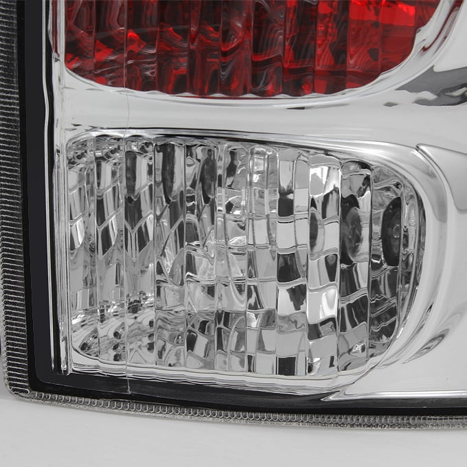 AKKON - For Chevy Equinox SUV Rear Red Clear Tail Light Tail Lamp Brake Lamp Driver Left Side Replacement