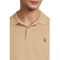 thumbnail image 4 of Polo de Algodón Khaki Tribeca para Hombre U.S. Polo Assn. XL, 4 of 4