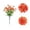 Orange, variant on 12 Inch Artificial Flowers Boho Faux Wildflower Flexible Stems Fake Bouquet for Wedding Decor, Party Decorations, Home Kitchen Decorations
