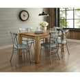 thumbnail image 3 of Better Homes and Gardens Collin Distressed Dining Chair, Set of 2, Silver Finish, 3 of 11