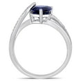 thumbnail image 5 of Everly Women's Created Sapphire Sterling Silver Ring, 5 of 8