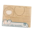 thumbnail image 2 of Creative Wooden House Puzzles Toy, Small Hamster Hideouts Kindergarten Preschool F, 2 of 8