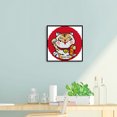 thumbnail image 4 of Cuadros Decorativos Tigre de punto de cruz parcial de 11CT estampado arte de pared de animales DIY con decoraciones de marco JShteea Nuevos Originales, 4 of 9