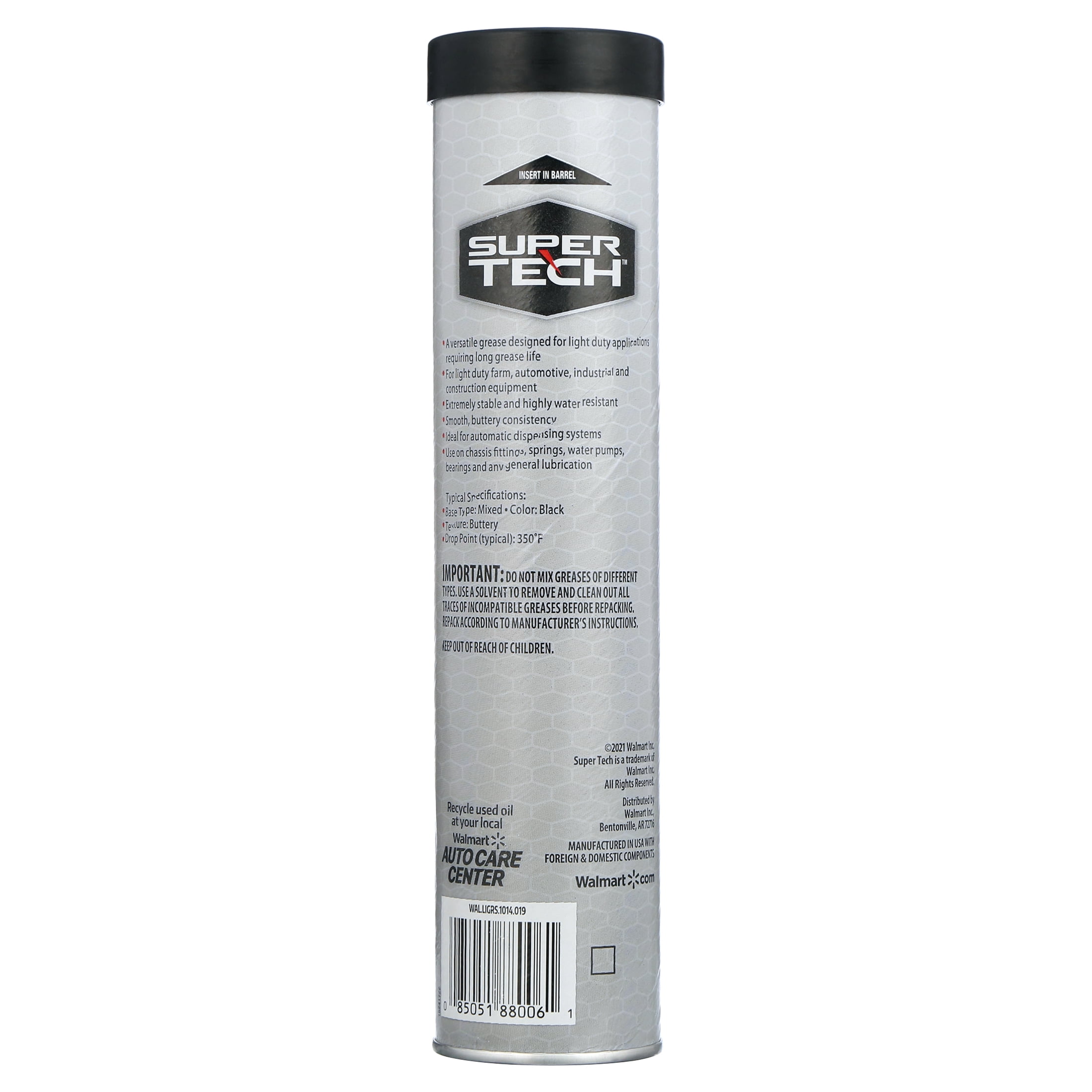 (4 pack) Super S General Purpose Grease, 14 oz, Enhanced Wear Protection