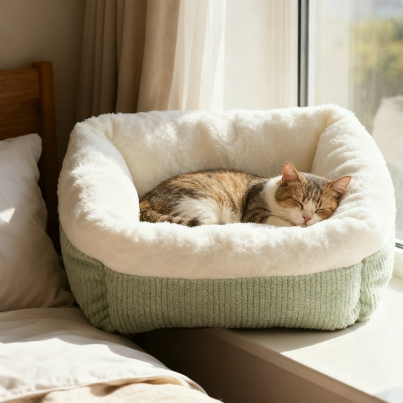Amzcrzy Cl Oth Pets Bed Bedspread & Coverlet Sets Winter Cats Blanket Cats Bed Suitable for Cats and Small Dogs Fluffys Pet Bed Pet Nests Comfortable Soft and Warm Bedding Bedding Comforter Sets