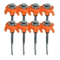 thumbnail image 1 of 4/8pcs Glowing Tent Nail With Threaded Heavy Duty Windproof Ground Nail Outdoor Equipment, 1 of 5