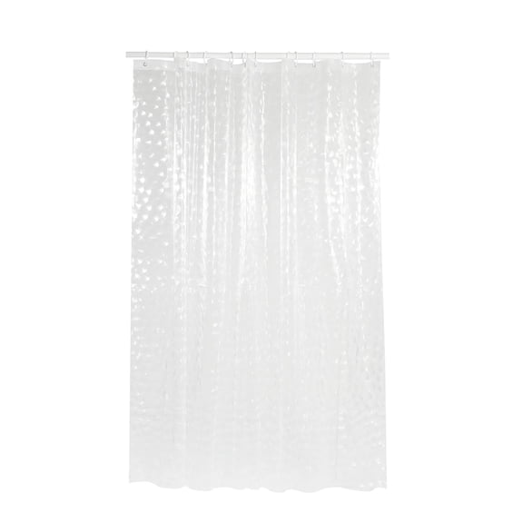 Winty Shower Curtain,Bathroom Curtain,Semi Transparent Curtain for and Dry Separation Shower Room Partition Curtain
