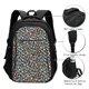 thumbnail image 3 of Fotbe Alphabet Mochila con Estampado y Puerto USB para Hombre y Mujer, Mochila Antirrobo, Mochila de Viaje, Mochila Escolar, Mochila Universitaria, 3 of 7