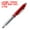 Red, variant on Uxcell Ballpoint Pen with Stylus Tip and LED Flashlight Metal Pen Black Ink 1.0mm Medium Point Stylus Pen, White 3 Pack