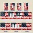 thumbnail image 3 of Off The Wall Plates - American Flag - Single Gang Paddle Rocker, 3 of 4