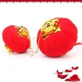 thumbnail image 3 of Yuumluo Red Lanterns 16 Pcs Mini Plastic Hanging Lanterns 1.97"x2.17", 3 of 8