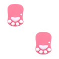 thumbnail image 1 of Guardoinrt Tapis de Souris Cat Paw Confortable et Élégant pour Protection des Poignets Unique Sûr DS-008 Rouge rose 2Ensemble, 1 of 6