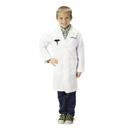 The Costume Center White doctor Lab Coat Halloween Accessory (ages 4-6)
