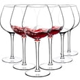 thumbnail image 1 of Juego de 6 copas de vino de plástico Crayline, 450 ml, irrompibles, 1 of 7