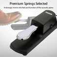 thumbnail image 4 of Piano Sustain Pedal For Keyboard, Keyboard Sustain Switch Pedals Fit for a Variety of Digital Pianos, MIDI Electronic Keyboards, 4 of 7