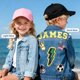 thumbnail image 2 of [Chaqueta vaquera] Chaqueta vaquera personalizada Woodemon para niños de 1 a 10 años, 2 of 9