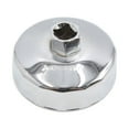 thumbnail image 1 of Llave de Filtro de Aceite de Vehículo Unique Bargains Cuadrado 13mm Eje 15 Estrías 76mm Diámetro Interior, 1 of 1